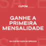 Cupom de desconto integral na primeira mensalidade na Adde Valorem