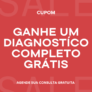 Cupom de desconto integral no diagnostíco odontológico com foco em estética e reabilitação oral com o Dr. César Ferraz