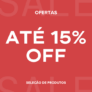 Ofertas Casas Bahia com até 15% OFF em Refrigeradores, Freezer, Adega de Vinhos, Frigobar, Lavadoras, Lava e Seca, Tanquinho, Secadoras de Roupas, Centrífuga de Roupas, Fogões, Cooktops, Forno de Embutir, Coifas, Depuradores de Ar, Micro-ondas e Lava-Louças